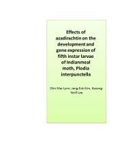 Effects of azadirachtin on the development and gene expression of fifth instar larvae of Indianmeal moth, Plodia interpunctella